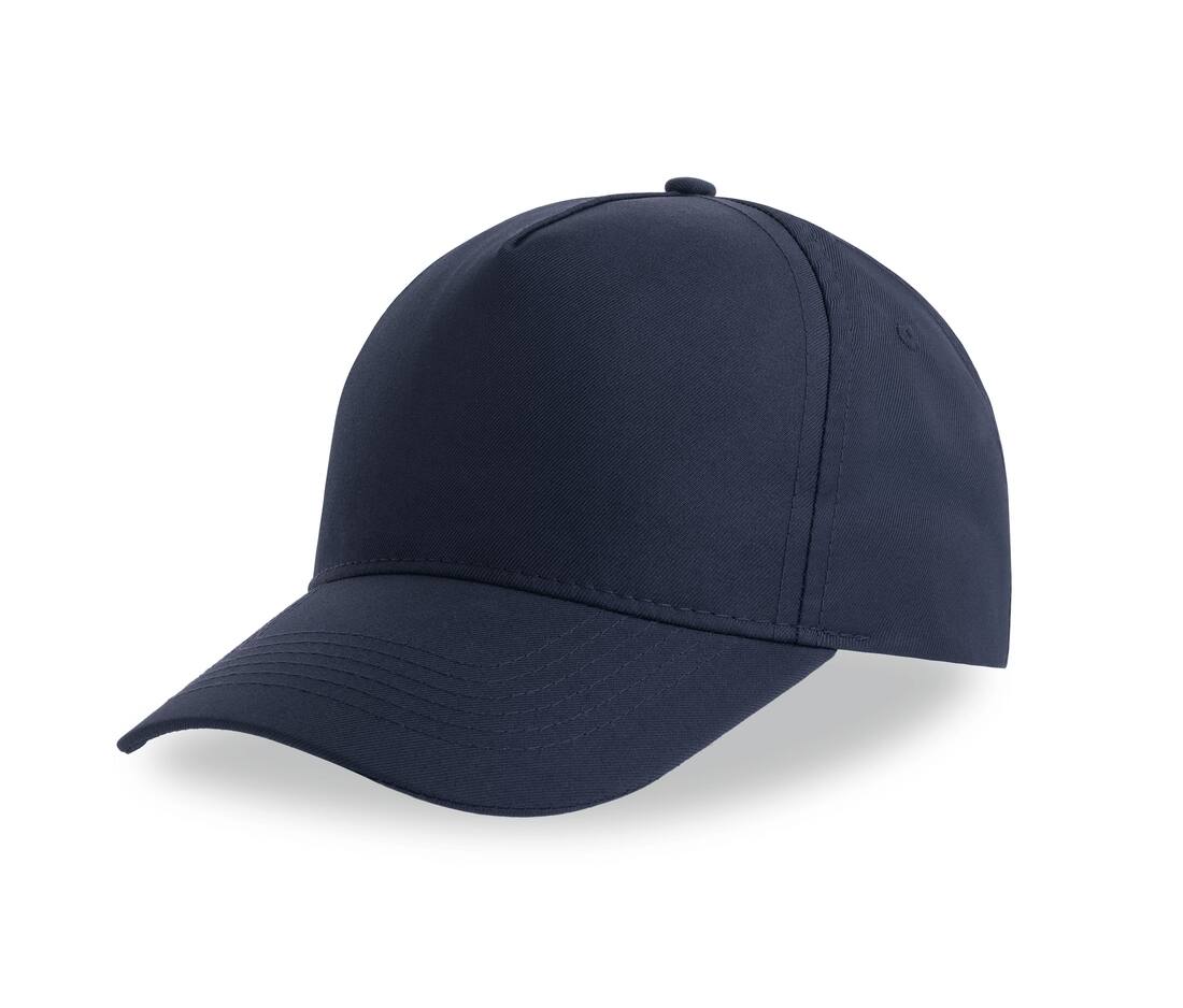 5-panel recycled polyester baseball cap