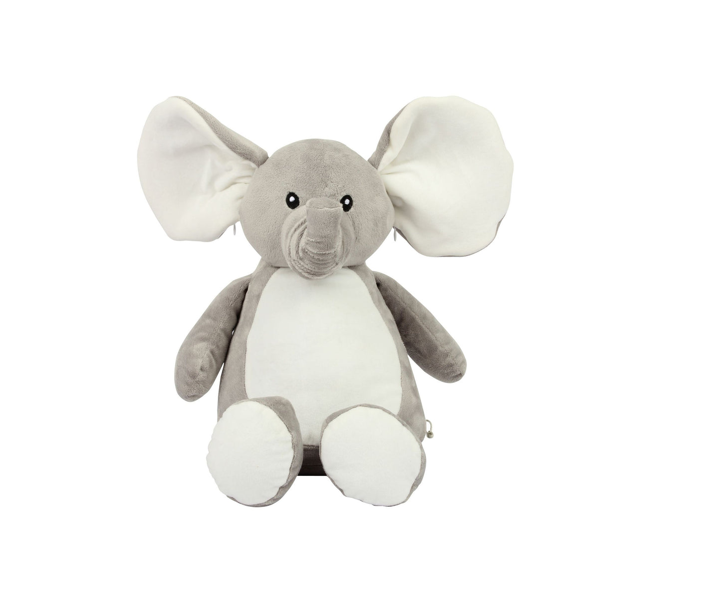 Éléphant en Peluche Bas Zippé