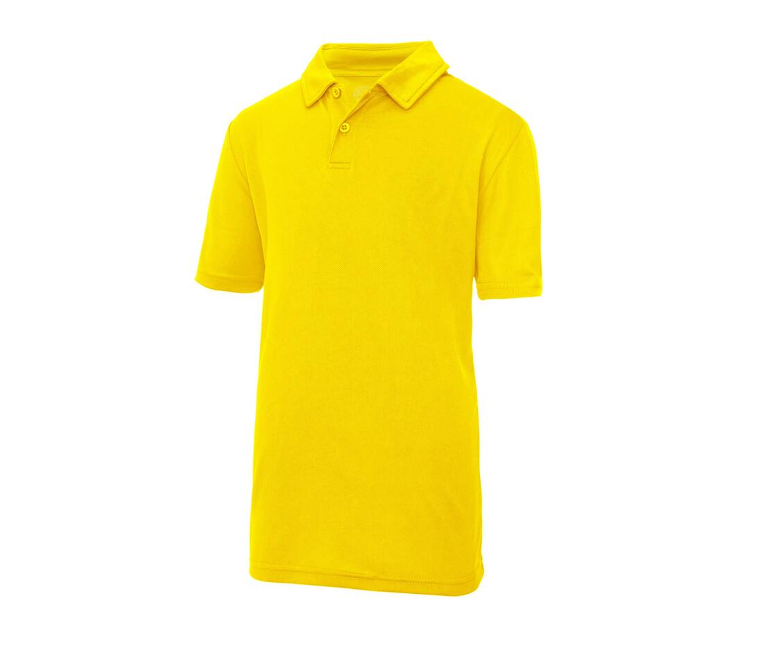 Breathable children's polo shirt